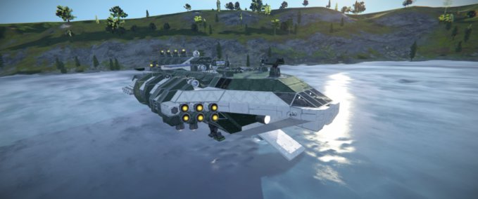 Blueprint SR1-Hermes Space Engineers mod