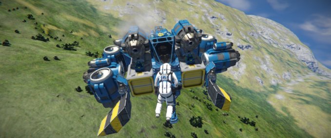 Blueprint Constructor mk.1 Space Engineers mod