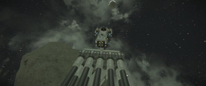 Blueprint D-37_Timberwolf Space Engineers mod