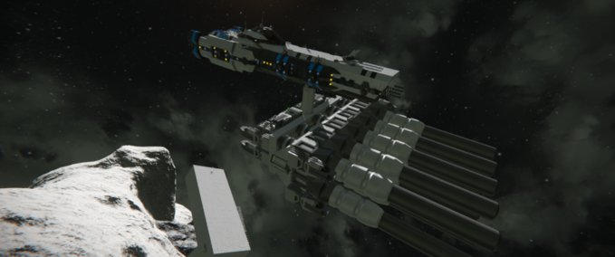 Blueprint D-37_Timberwolf Space Engineers mod