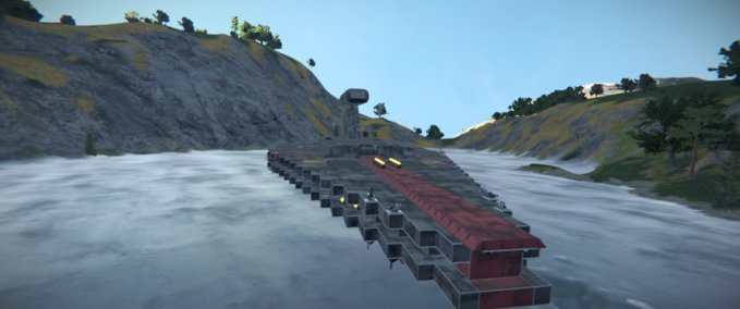 Blueprint Acclamator Assault-Frigate-II modded Space Engineers mod