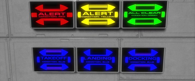 Uncategorized Animated Red Alert LCD Panel Space Engineers mod