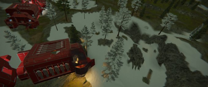Blueprint Static Grid 544 Space Engineers mod