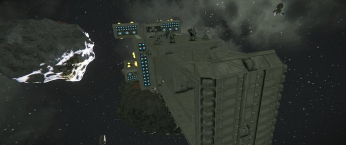 Blueprint U.S.S. Daytrana Space Engineers mod