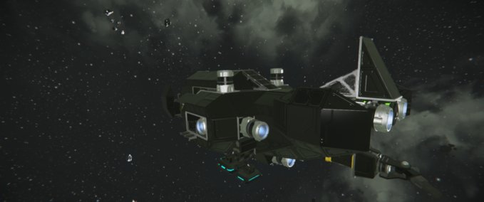 Blueprint CargoShip_Military1 Space Engineers mod