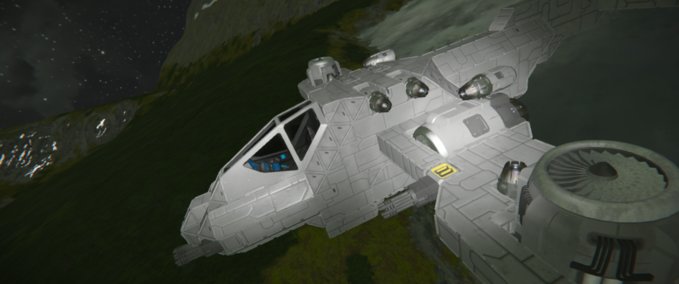 Blueprint Cool little dropship thing Space Engineers mod