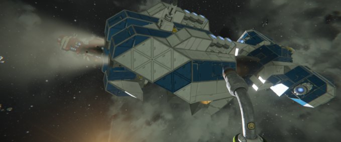 Blueprint Big Blue Space Engineers mod
