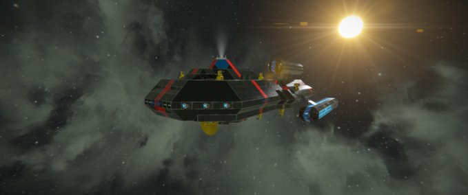 Blueprint PULSAR CLASS Space Engineers mod