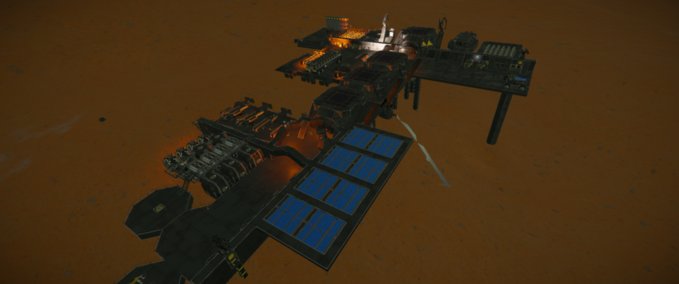 Blueprint Xenoph base Space Engineers mod