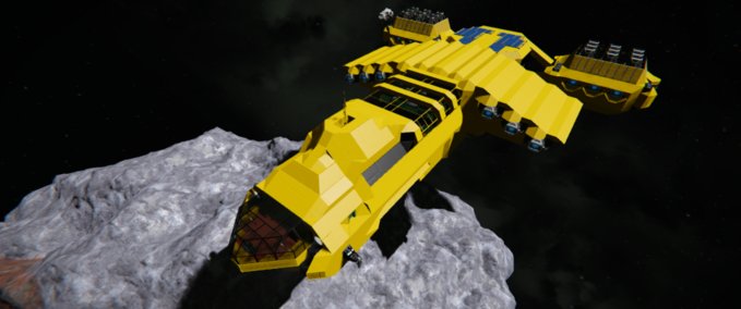 Blueprint Starliner Bird Space Engineers mod