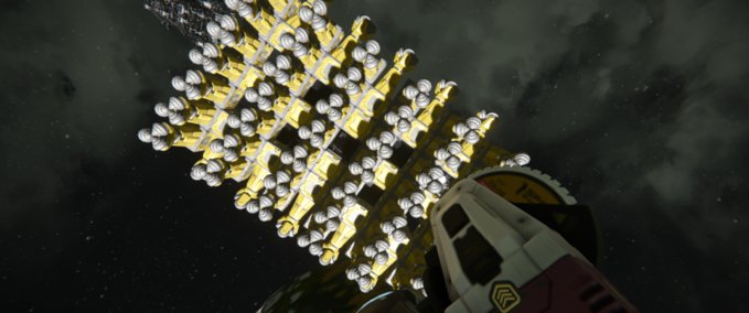 Blueprint (unfinished) miner Space Engineers mod