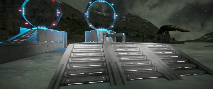 Blueprint Static Grid 771 Space Engineers mod