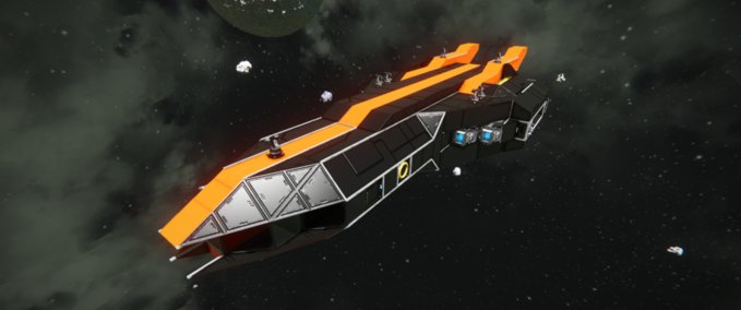 Blueprint DRG - Corvette class Space Engineers mod