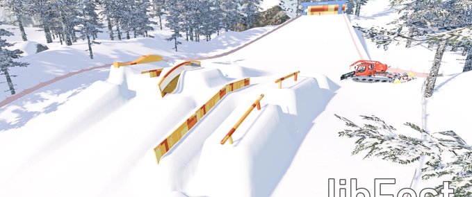 Map JibFest The Snowboard Game mod
