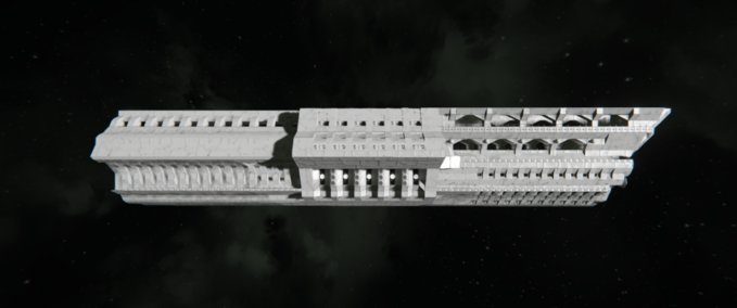 Blueprint To Beta - Incroyable-II Class Flagship_2 Space Engineers mod