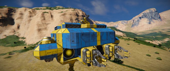 Blueprint Bison Mk-2(MPCS) Space Engineers mod