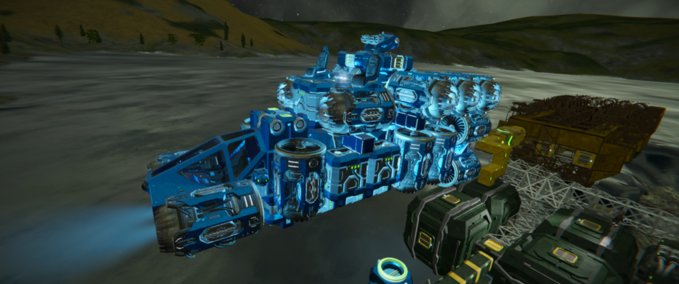 Blueprint Delivery Space Engineers mod