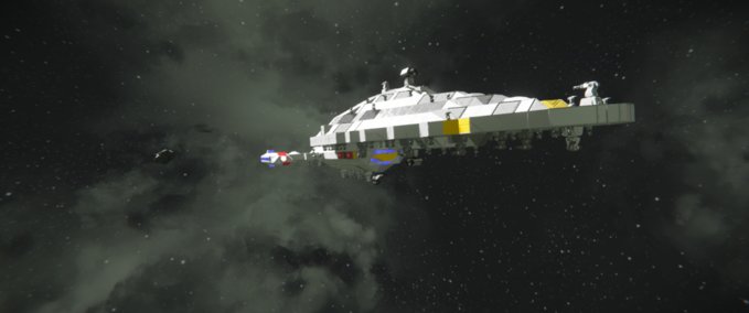 Blueprint U.S.S. INTREPID_1 Space Engineers mod
