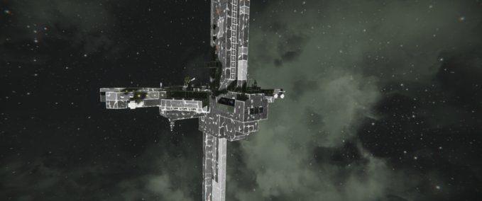 Blueprint UNSC Orbital Defence Platform Space Engineers mod