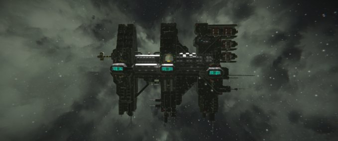 Blueprint UNSC Anchor Station Space Engineers mod