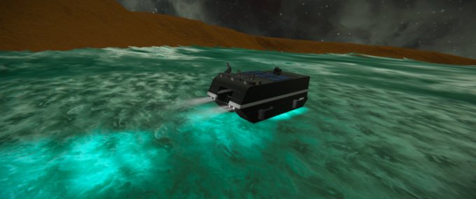 Blueprint Xeno class skimmer Space Engineers mod