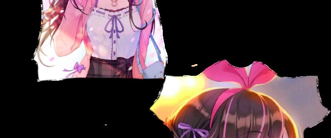 Other Cute anime girl T-shirt Skater XL mod