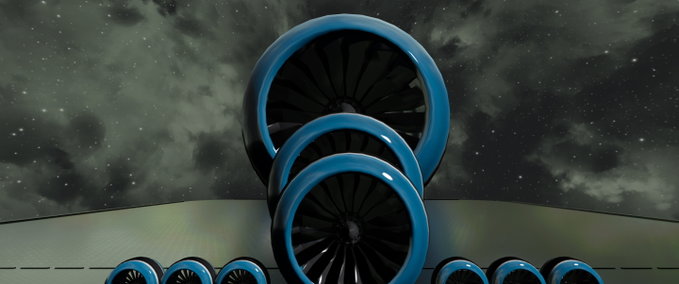 Uncategorized Spinning V-Tol Thrusters Pack(Factory Flames) Space Engineers mod