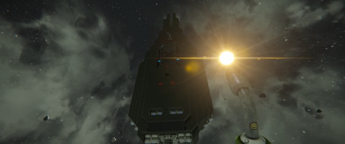 Blueprint Black Vector Space Engineers mod