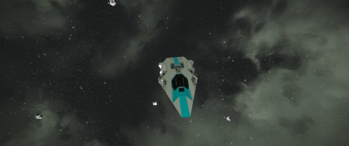 Blueprint ngu prototype fighter class 02147 Space Engineers mod