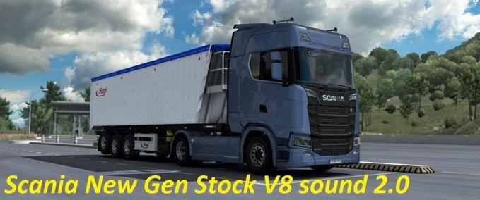Trucks Scania Newgen V8 Stock Sound (Kriechbaum) Temporary Fix [1.39] Eurotruck Simulator mod