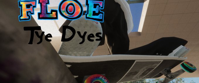 Other Floe Wheels Tye Dyes Skater XL mod