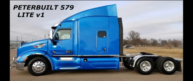 Trucks Peterbilt 579 Lite (1.39.x) American Truck Simulator mod