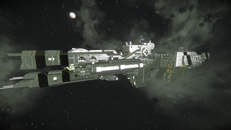 Space Engineers: -UNSC- The Pearl -Heavy Frigate- v Blueprint, Ship ...