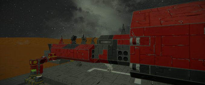 Blueprint Large Grid 3504 Space Engineers mod
