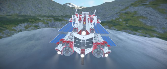 Blueprint Craw fish exploration vessel Space Engineers mod