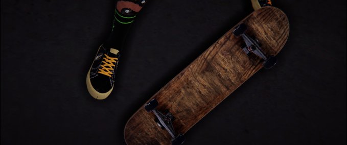 Deck Wooden Deck Skater XL mod