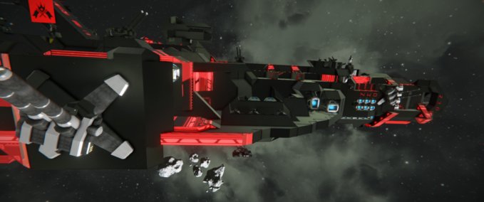 Blueprint N.W.O. TULIKHORD BATTLE SHIP Space Engineers mod