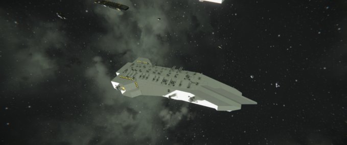 Blueprint ngu prototype omega class destroyer cic Space Engineers mod
