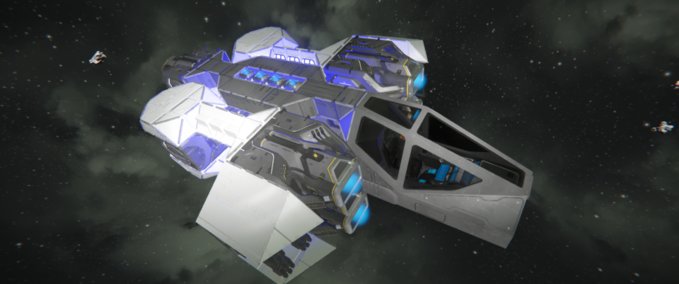 Blueprint Eagle fighter Space Engineers mod