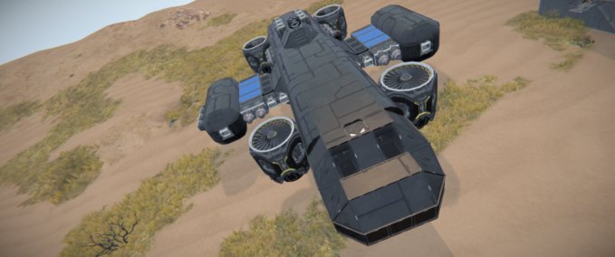 Blueprint Starwalker Space Engineers mod