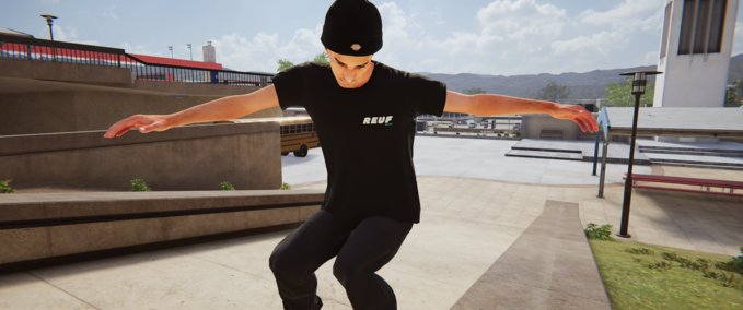 Gear Reuf Skate Tshirt Skater XL mod