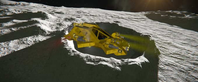 Blueprint Golden Bullet Racer Space Engineers mod