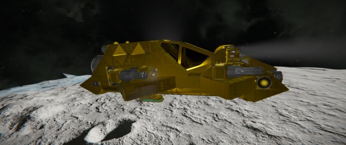 Blueprint Golden Bullet Space Engineers mod