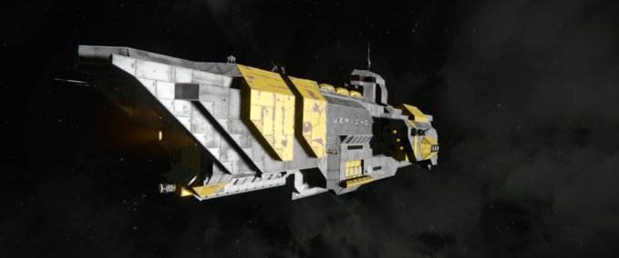 Blueprint Jericho Hauler mk ** Complete 01 Space Engineers mod