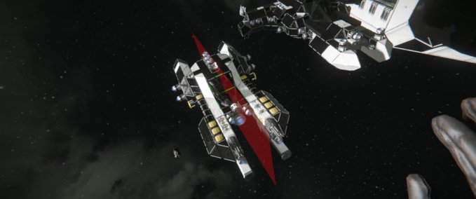 Blueprint Andromidan fighter Space Engineers mod