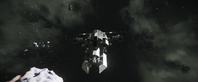 Blueprint H fighter Space Engineers mod