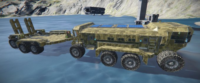 Blueprint SpF squad haulertrailer Serialkilla2ez Space Engineers mod