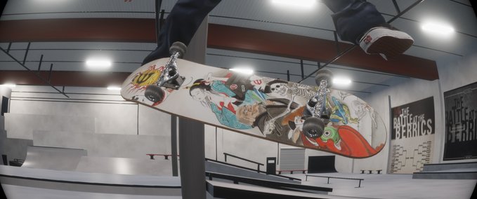 Real Brand Evisen Hyakki Yaenzu Decks Skater XL mod