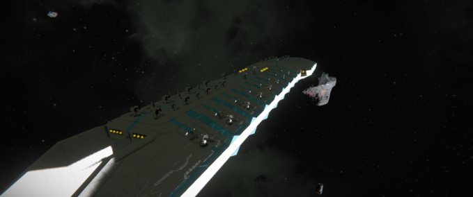 Blueprint Animikii Class Capital Ship Space Engineers mod