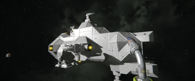 Blueprint T.S.A. Gunboat Mk-1 Space Engineers mod